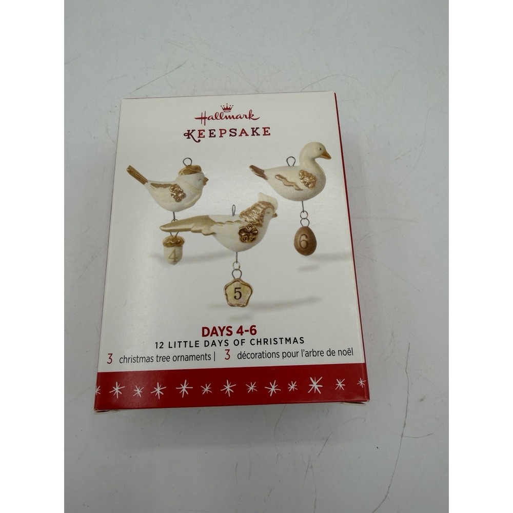 🎄✨ Hallmark Keepsake Ornaments – 12 Little Days of‎ Christmas 🎁 Days 4–6 | NOS
